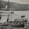LANNYAUDETPORTSARDINERIE15 LES CANOTS MOUILLE SUR PIEUX 1910