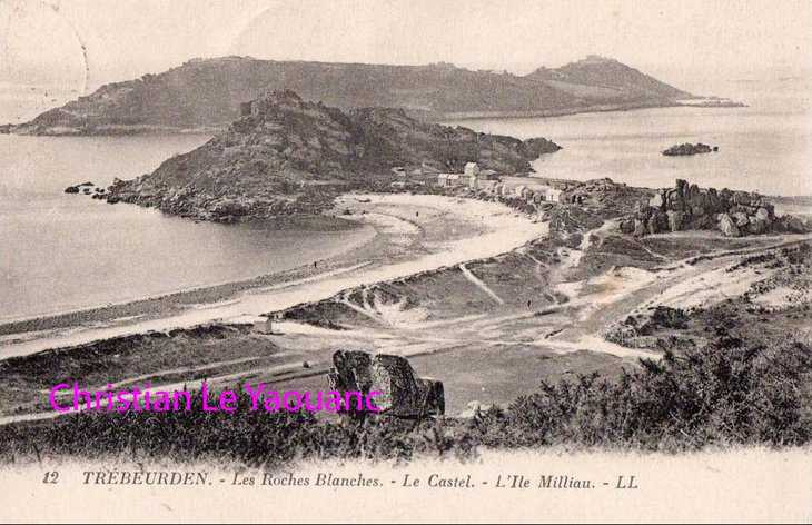 TREBISME  TRESMEUR CASTEL ROCHESBLANCHES 1900